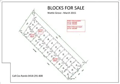 Main view of Homely land listing, 84 St John Road, Wattle Grove WA 6107