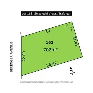 Main view of Homely land listing, Lot 163 Berenger Avenue, Trafalgar VIC 3824