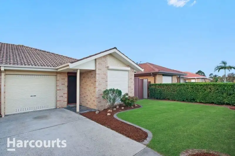 Main view of Homely semi-detached listing, 2/61 Thunderbolt Drive, Raby NSW 2566