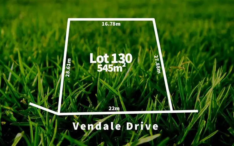 58 (Lot 130) Vendale Drive, Flagstaff Hill SA 5159