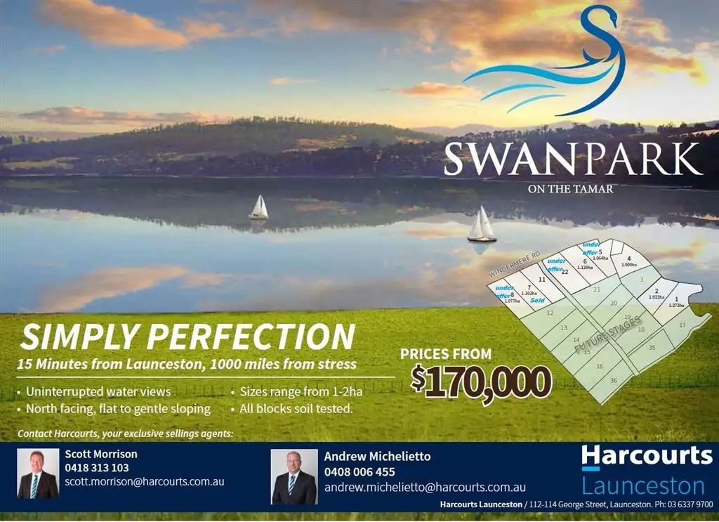 Main view of Homely land listing, Lot 22 Windermere Road, Swan Bay TAS 7252