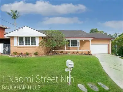 1 Naomi Street N, Baulkham Hills NSW 2153