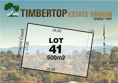 Lot 41 Terracini Court, Drouin VIC 3818
