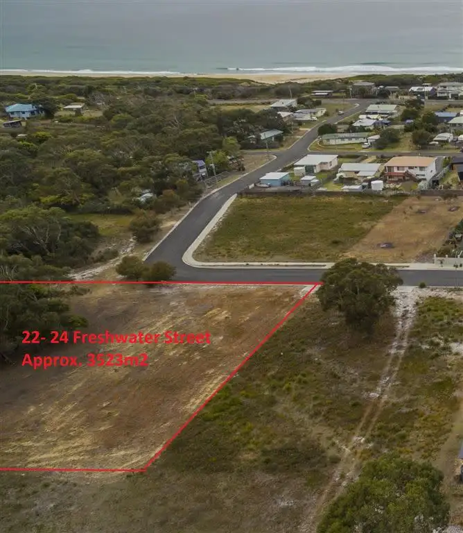 Main view of Homely land listing, 20-24 Freshwater Street, Beaumaris TAS 7215