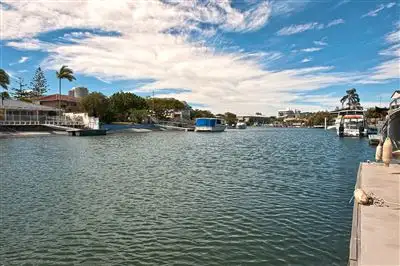 Second view of Homely semi-detached listing, 1/13 Vaggelas Crescent, Biggera Waters QLD