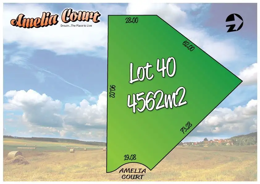 Main view of Homely land listing, Lot 40 Amelia Court, Drouin VIC 3818