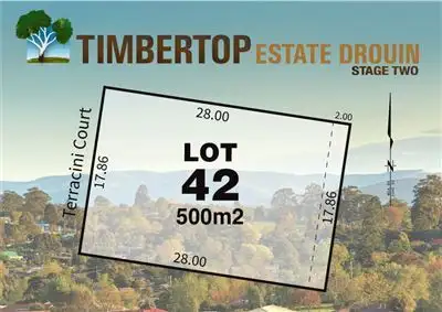 Lot 42 Terracini Court, Drouin VIC 3818