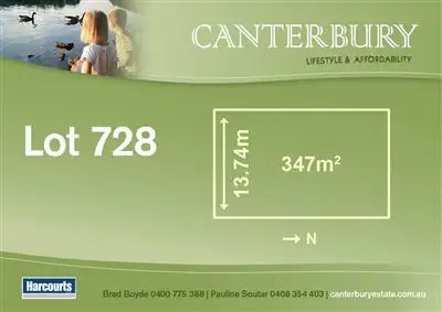 Main view of Homely land listing, Lot 728 Chaucer Way, Drouin VIC 3818