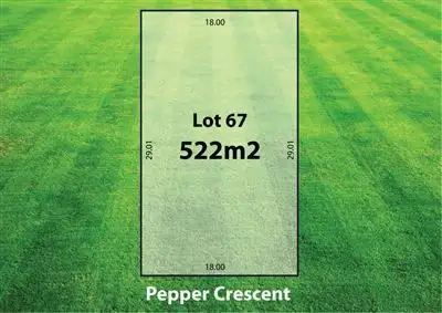 Lot 67 Pepper Crescent, Drouin VIC 3818