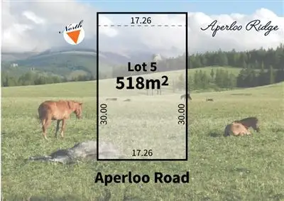 Main view of Homely land listing, Lot 5 Aperloo Ridge, Drouin VIC 3818