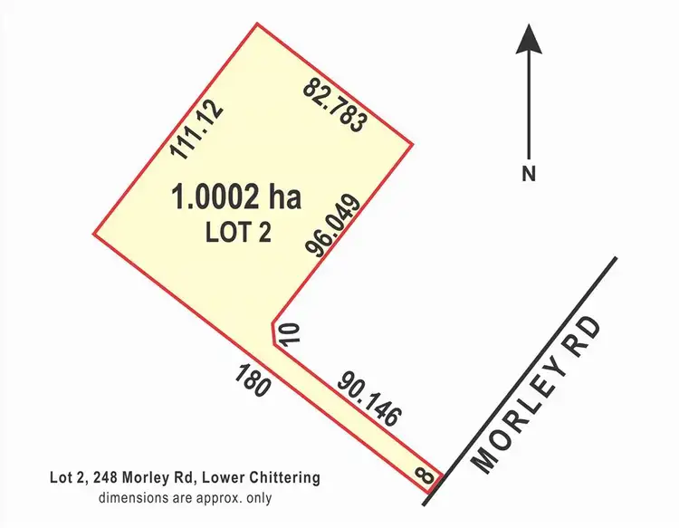 Main view of Homely land listing, Lot 2/248 Morley Road, Lower Chittering WA 6084