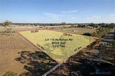 Lot 115 McMahon Road, North Dandalup WA 6207