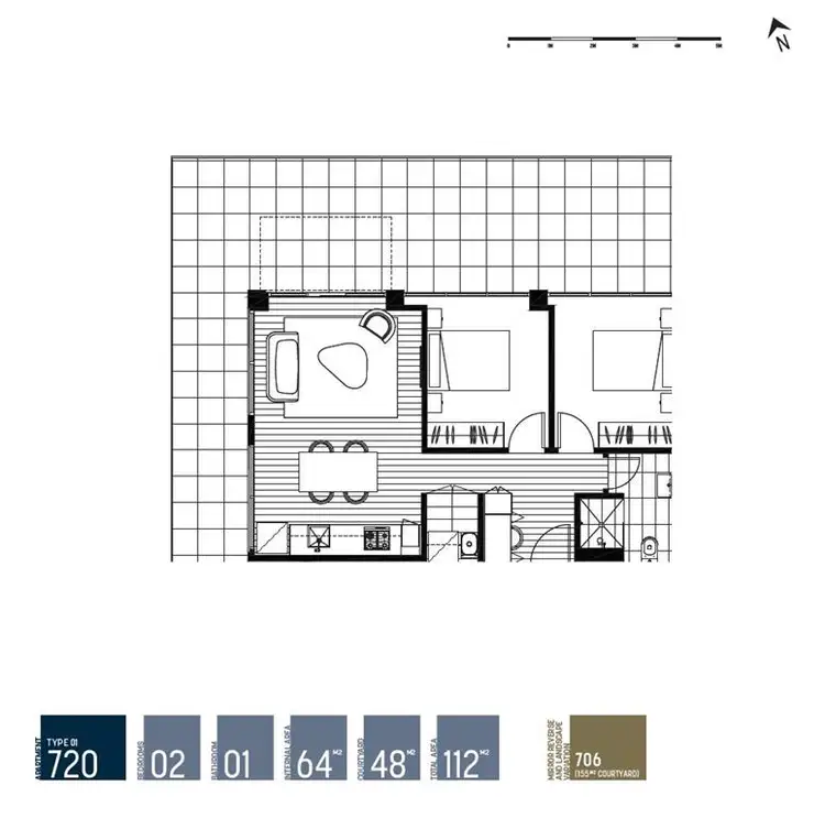 Third view of Homely apartment listing, 706/719 High Street, Epping VIC 3076