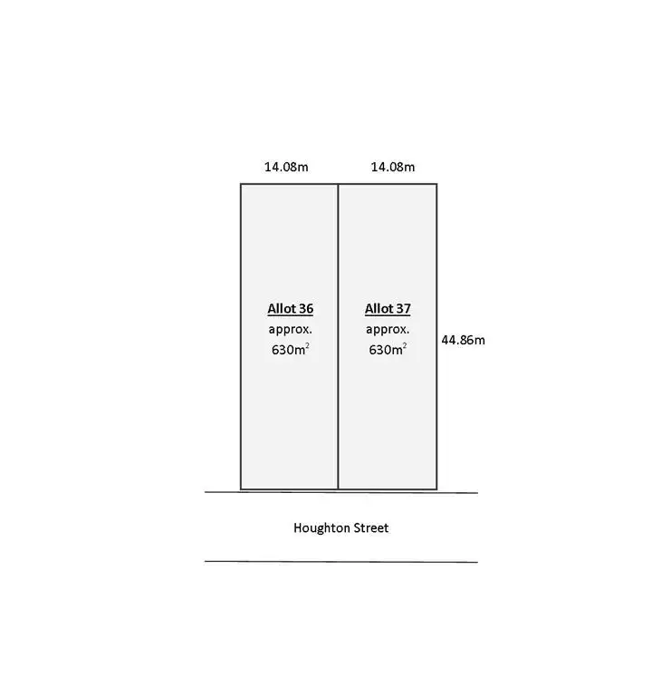 Main view of Homely land listing, A36 & 37 Houghton Street, Jamestown SA 5491