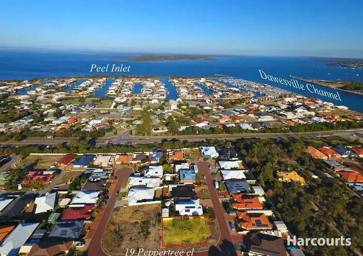 Main view of Homely land listing, 19 Peppertree Close, Wannanup WA 6210