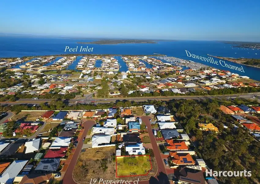 Main view of Homely land listing, 19 Peppertree Close, Wannanup WA 6210