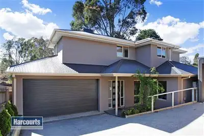 Main view of Homely townhouse listing, 124A Edward Road, Chirnside Park VIC 3116