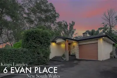 Main view of Homely house listing, 6 Evan Place, Kings Langley NSW 2147