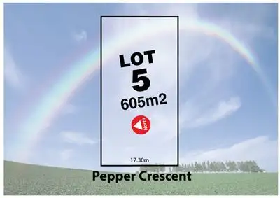 Main view of Homely land listing, Lot 5 Pepper Crescent, Drouin VIC 3818