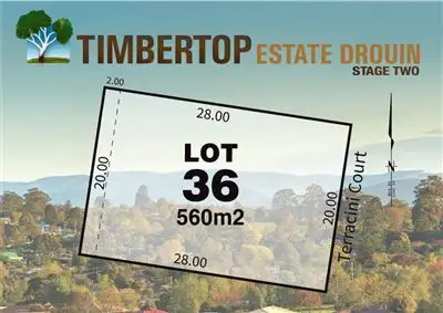 Lot 36 Terracini Court, Drouin VIC 3818