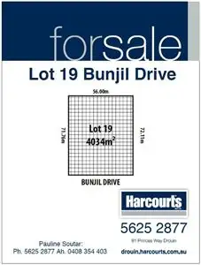 Main view of Homely land listing, Lot 19 Bunjil Drive, Drouin VIC 3818
