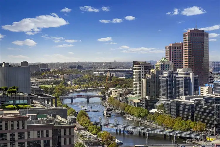 Main view of Homely apartment listing, 2703/7 Katherine Place, Melbourne VIC 3000
