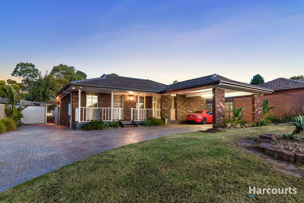 Main view of Homely house listing, 5 Turramurra Drive, Rowville VIC 3178