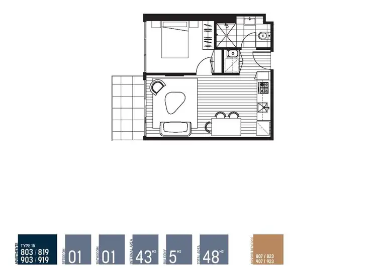 Sixth view of Homely apartment listing, 803/719 High Street, Epping VIC 3076