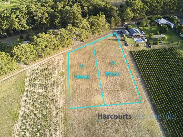 Lots 32&33 17 Bickles Road, Summertown SA 5141