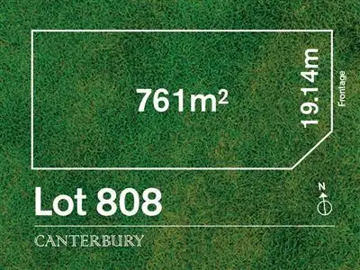 Main view of Homely land listing, Lot 808 Byron Drive, Drouin VIC 3818