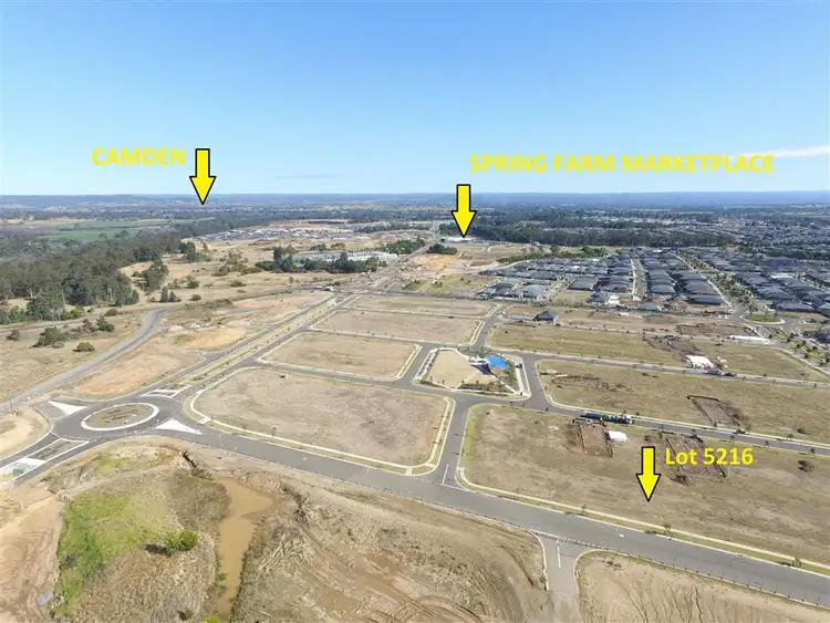 Third view of Homely land listing, 62 Austen Boulevard, Spring Farm NSW 2570
