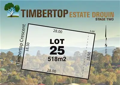 Lot 25 Timbertop Crescent, Drouin VIC 3818