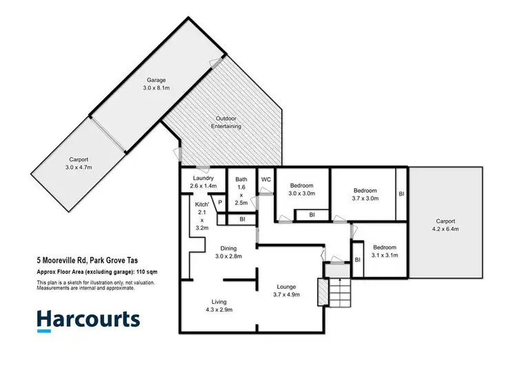 Second view of Homely house listing, 5 Mooreville Road, Park Grove TAS 7320