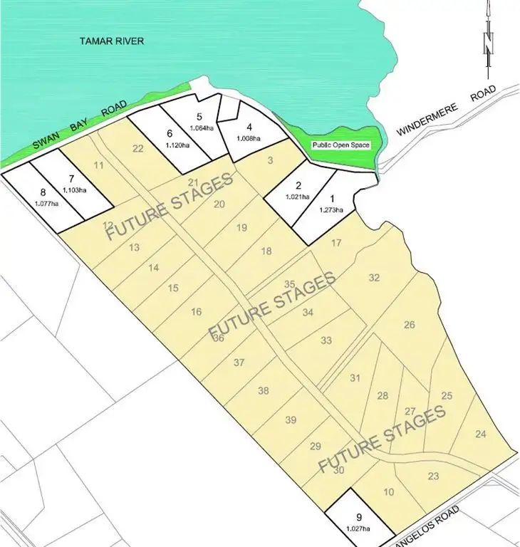 Third view of Homely land listing, Lot 22 Windermere Road, Swan Bay TAS 7252
