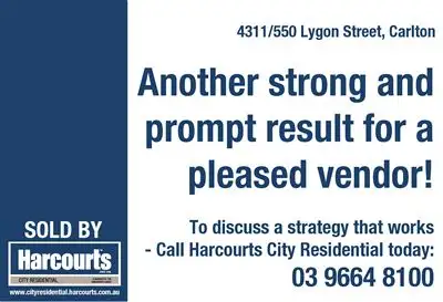 Second view of Homely apartment listing, 4311/550 Lygon Street, Carlton VIC 3053