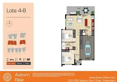 Main view of Homely unit listing, 6/102-106 Manna Gum Drive, Pakenham VIC 3810