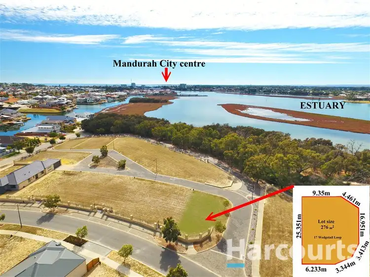 Second view of Homely land listing, 17 Wedgetail Retreat, Halls Head WA 6210