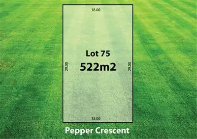 Lot 75 Pepper Crescent, Drouin VIC 3818