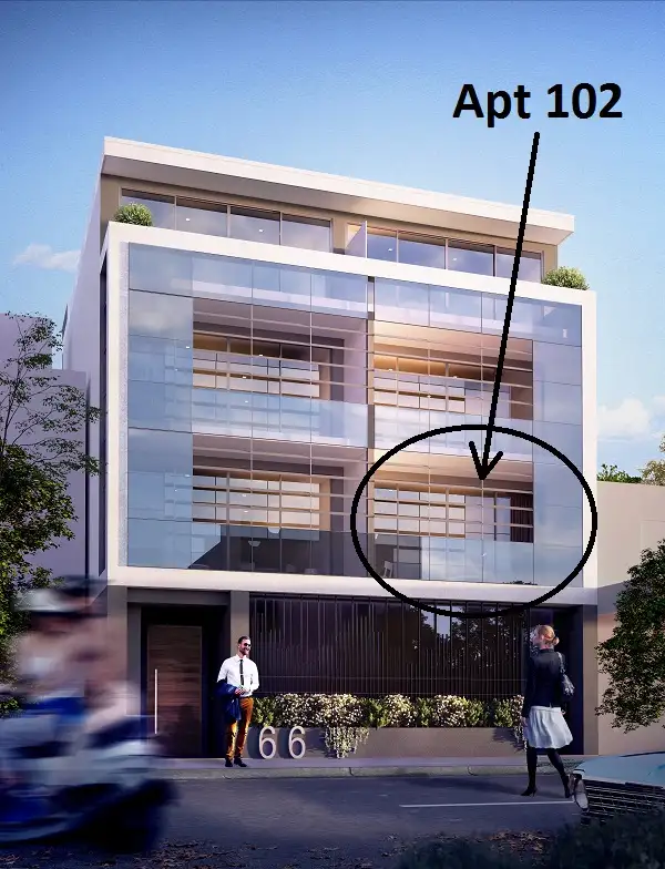 Third view of Homely apartment listing, 101/66 Station Street, Fairfield VIC 3078