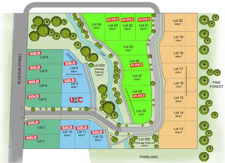 Main view of Homely land listing, Lot 29 Bluegum, Landsborough QLD 4550