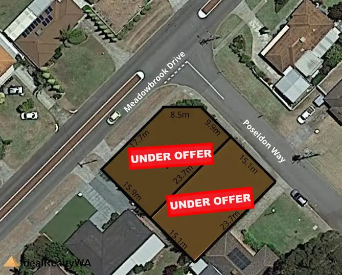 Main view of Homely land listing, Lot 1 & 2 / 31 Meadowbrook Drive, Parkwood WA 6147