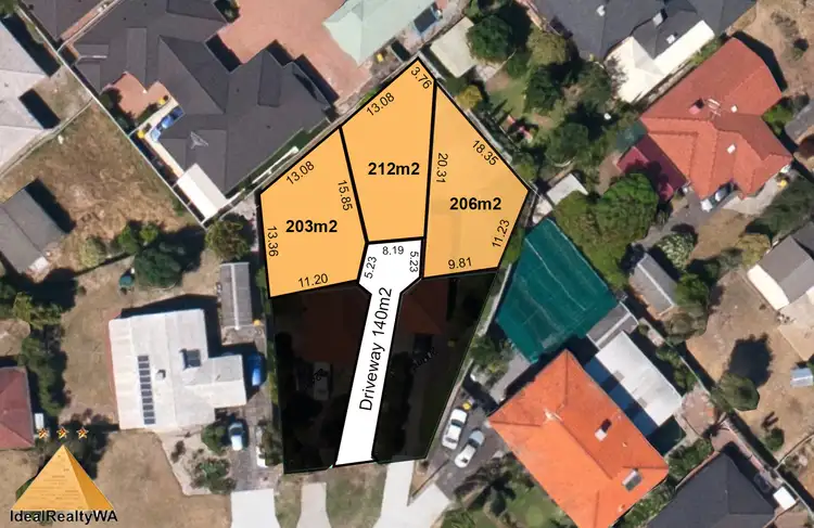 Lot 3;4;5, 8 Nurdi Way, Riverton WA 6148