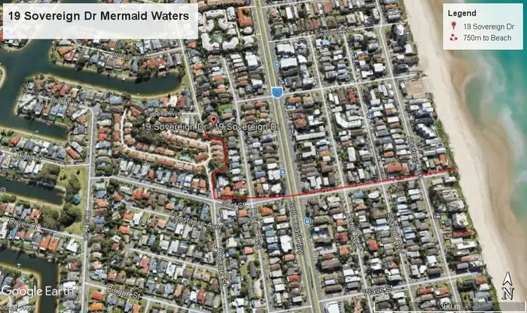 Fourth view of Homely house listing, 19 Sovereign Drive, Mermaid Waters QLD 4218