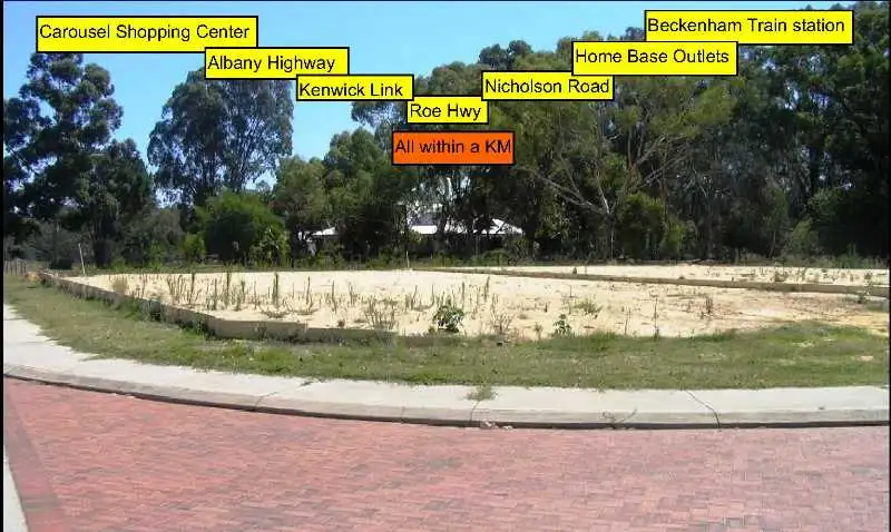 Main view of Homely land listing, 21 Packer Street, Beckenham WA 6107