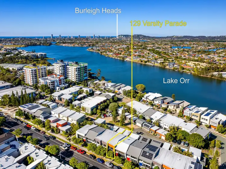 Second view of Homely townhouse listing, 129 Varsity Parade, Varsity Lakes QLD 4227