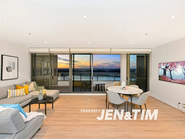 Second view of Homely apartment listing, 2007/7 Rider Blvd, Rhodes NSW 2138