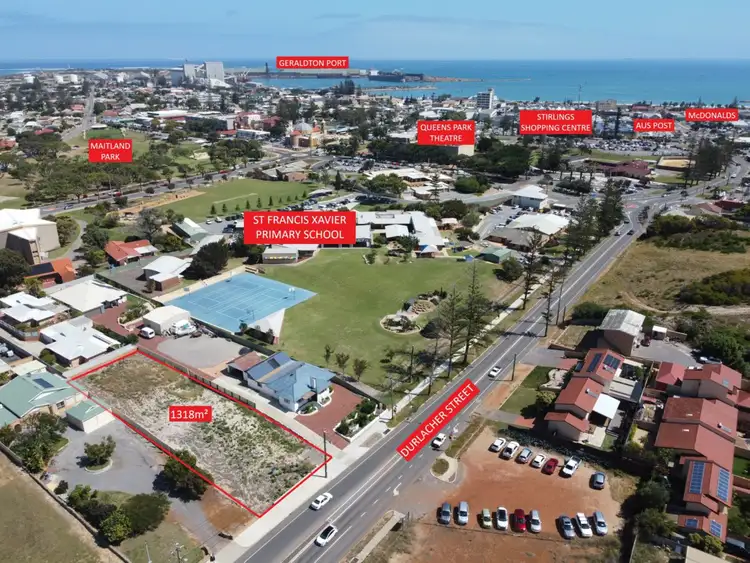 Second view of Homely land listing, LOT Lot 1, 132 Durlacher Street, Geraldton WA 6530