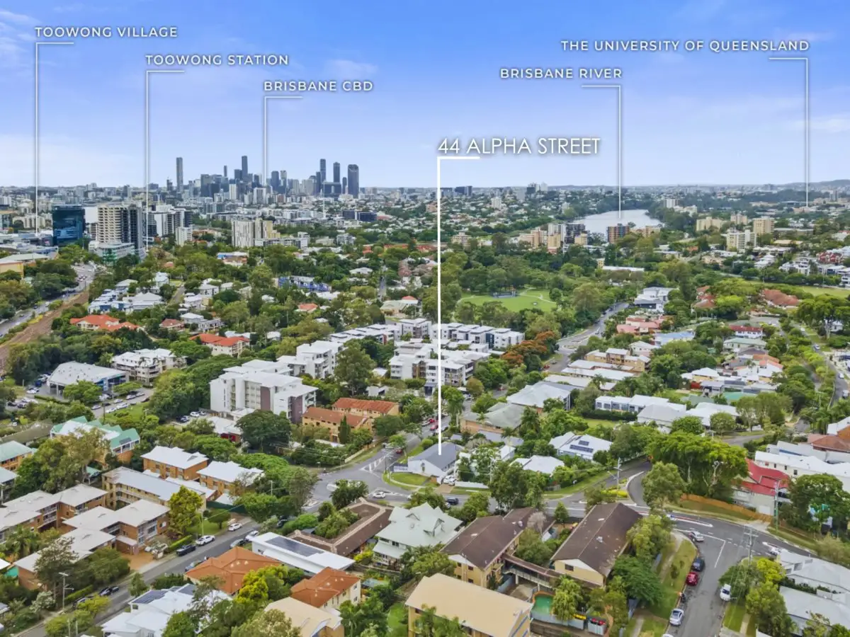 Main view of Homely block of units listing, 44 Alpha Street, Taringa QLD 4068