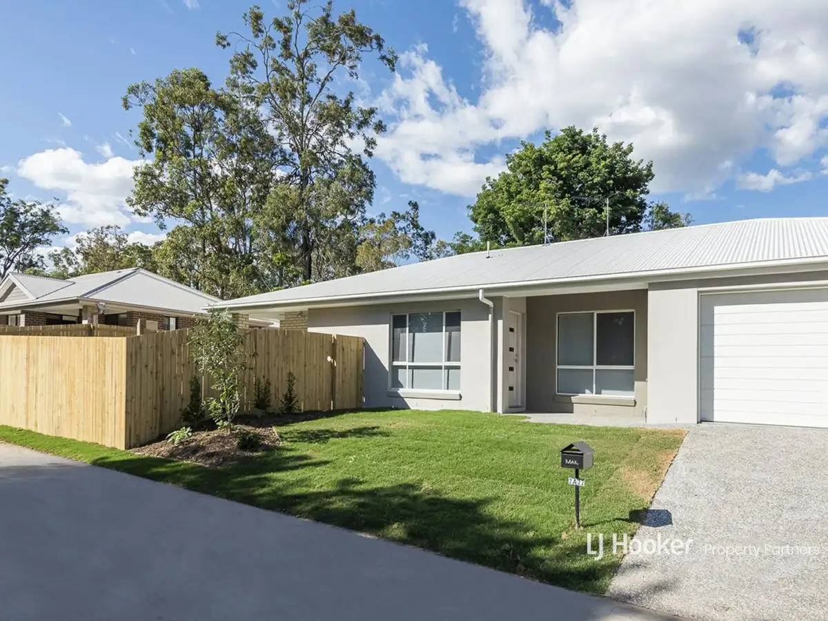 Main view of Homely semi-detached listing, 1 & 2/22A Monash Road, Loganlea QLD 4131
