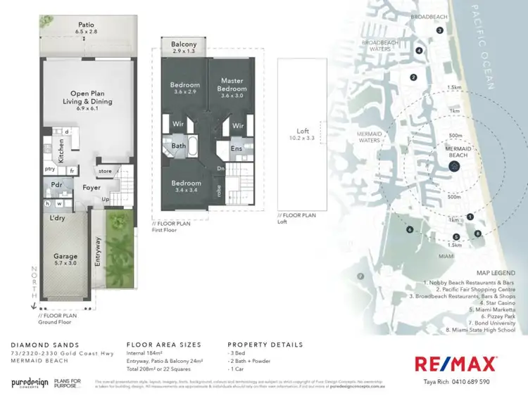 Second view of Homely townhouse listing, 73/2320 Gold Coast Highway, Mermaid Beach QLD 4218